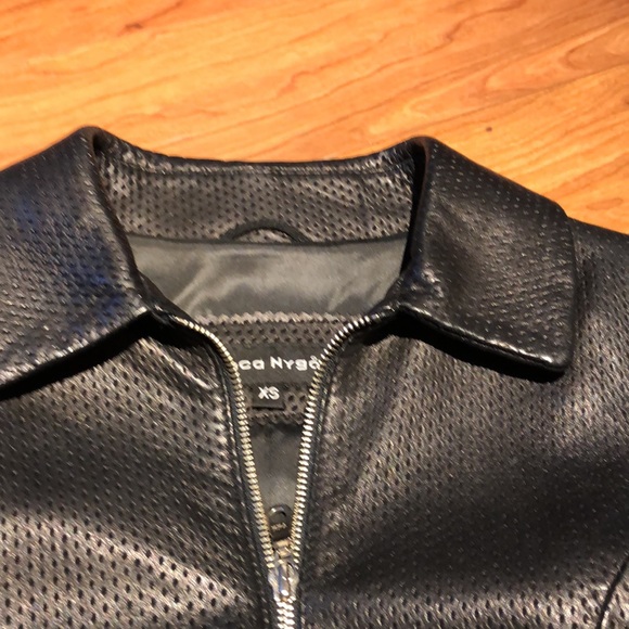Black leather Jacket - Picture 2 of 12